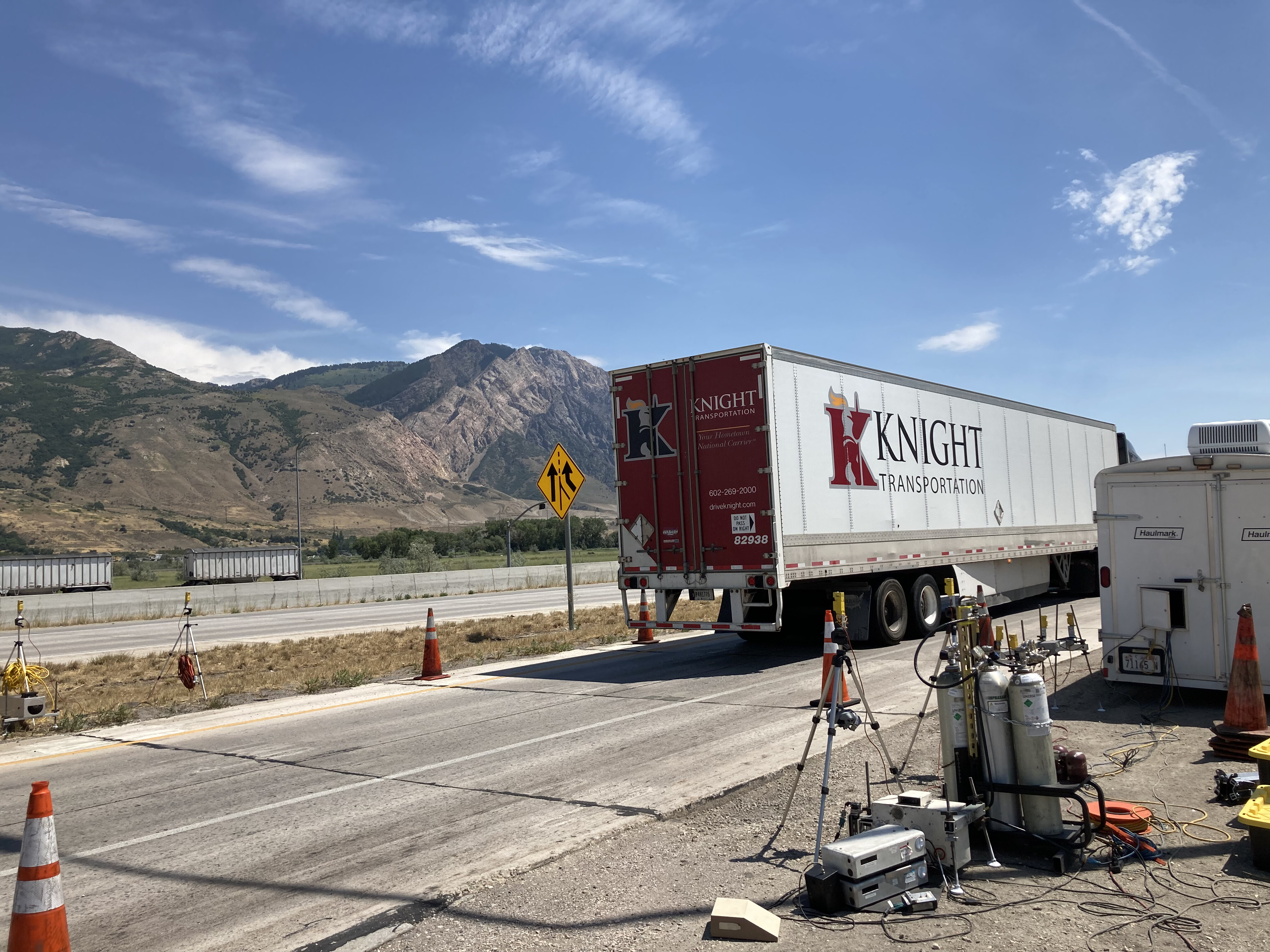 FEAT setup at the Perry Port of Entry